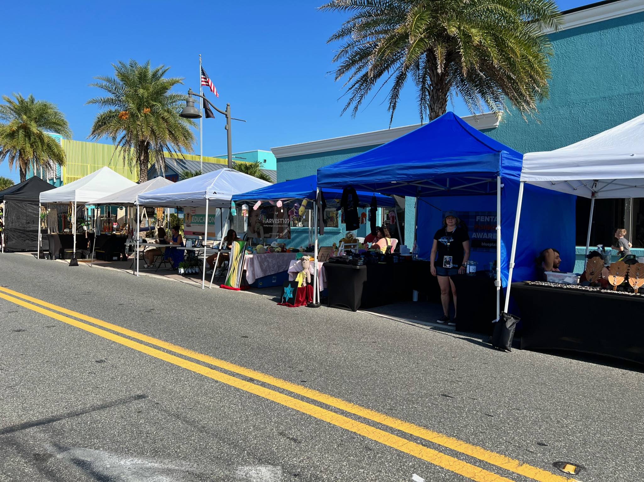 Cocoa Beach Friday Fest Awareness Event The Blue Plaid Society